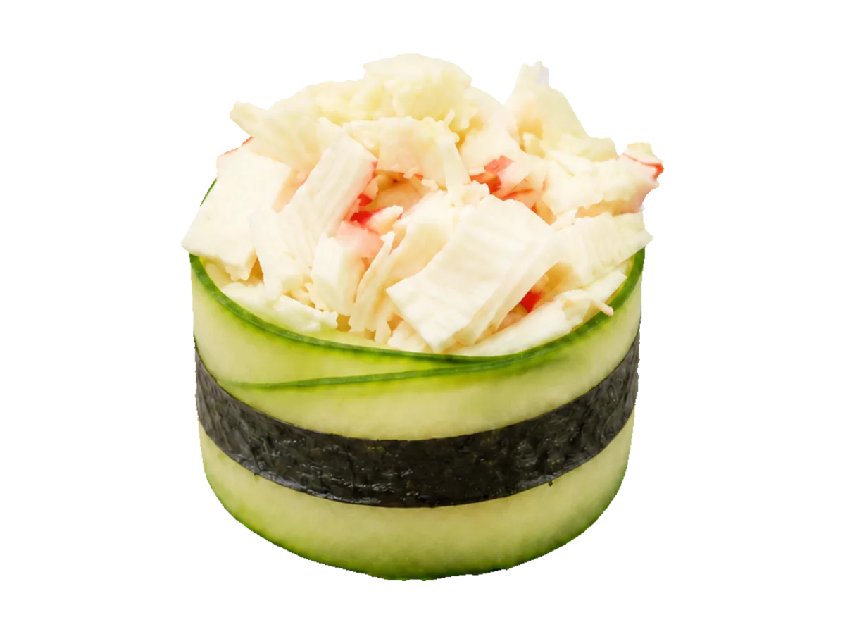 Гункан каппа с мясом краба